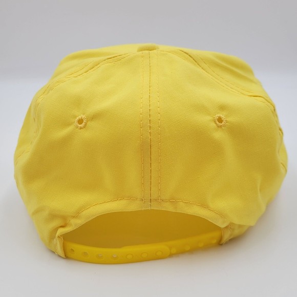 Vintage Millwork Hawaii Neon Yellow Rope Adjustable Snapback Trucker Hat Cap - Picture 5 of 10